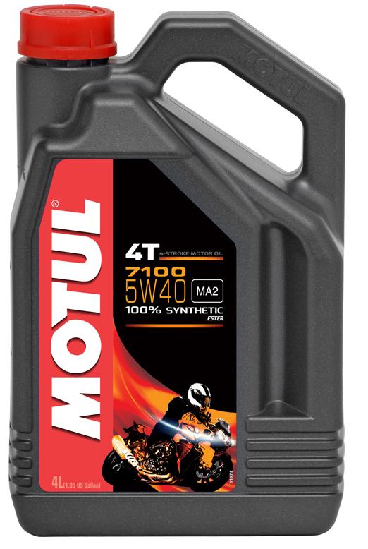 Ulei de motor pentru motociclete MOTUL 7100 5W40 4T, 4 litri